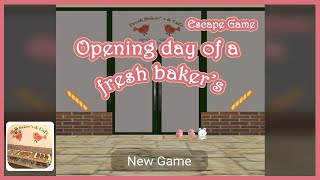 Opening Day of a Fresh Baker’s Walkthrough (STUDIO WAKABA) | 脱出ゲーム 開店 焼きたてパン屋さん screenshot 1