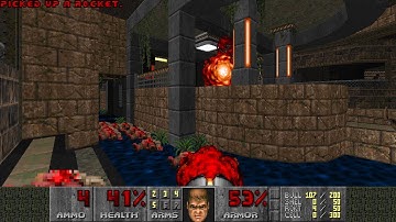 Doom 2 - Hydrosphere (Map 5: Flow Systems): UV-Max (WAD Author: Bri)