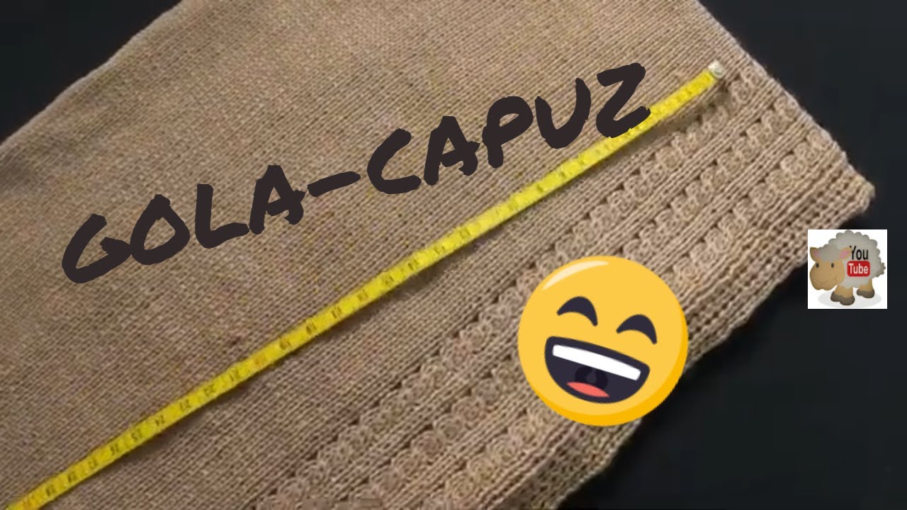 Como fazer uma gola-capuz em máquina de tricô