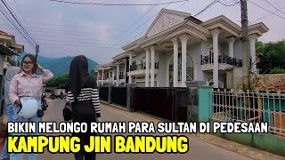 Wow... ADA KAMPUNG JEANS DI BANDUNG YANG BIKIN MELONGO RUMAH MEWAH PARA SULTAN PEDESAAN JAWA BARAT