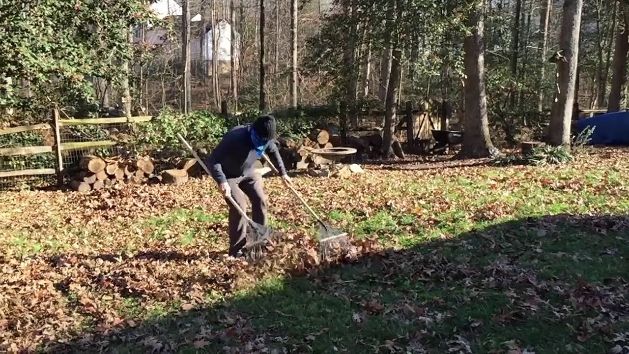 Extreme Competitive Raking - YouTube