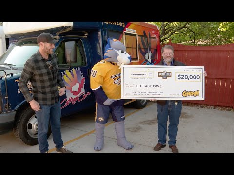 Mike Fisher, Preds Foundation Give Back at Fourth Annual Clay