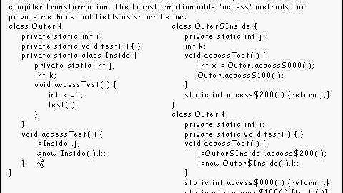 Java Tutorial 20.03: Static member classes