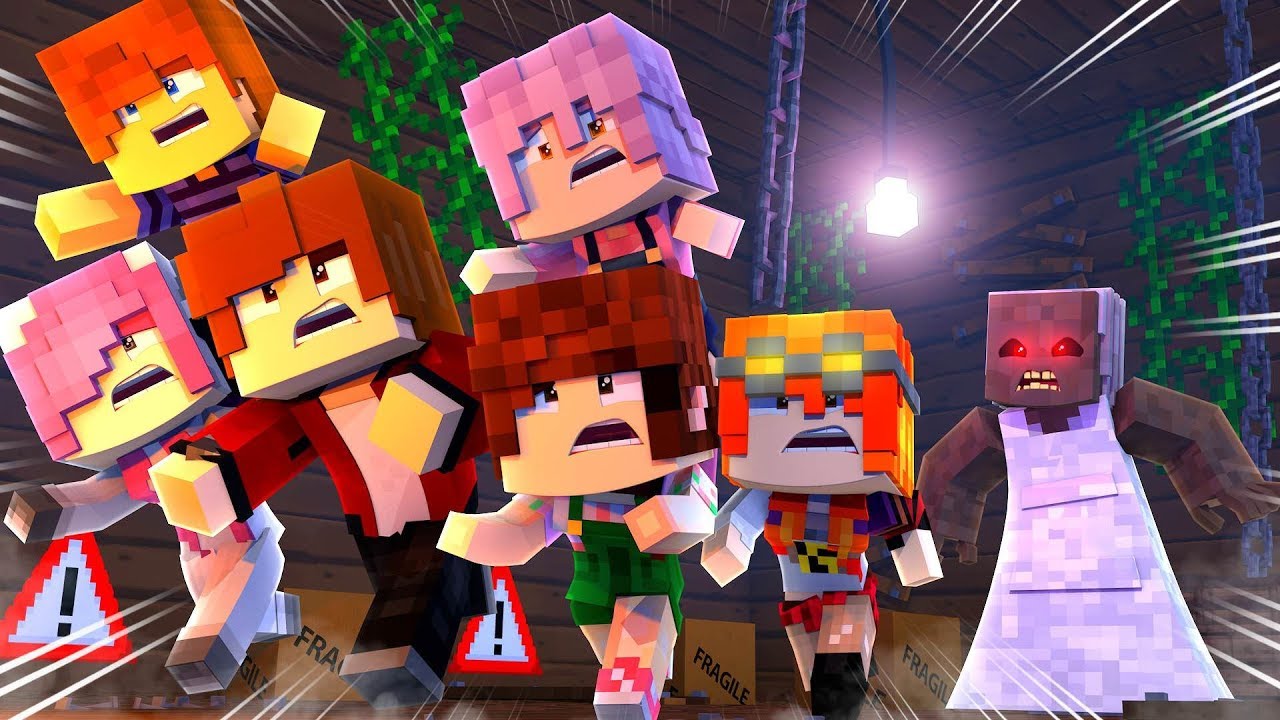 Minecraft Daycare Dimensions - GRANNYS HAUNTED HOUSE! (Minecraft Roleplay)