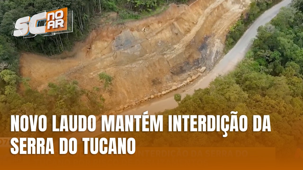 Novo laudo mantém interdição da Serra do Tucano por alto risco
