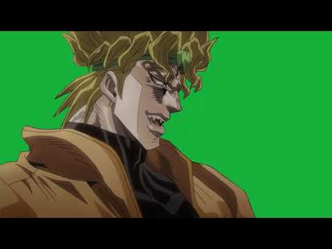 Jotaro VS Dio Green Screen