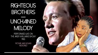 Righteous Brothers -- Unchained Melody (Live, 1965) (Picture and Sound Restored)Reaction