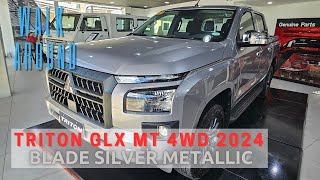 2024 Mitsubishi Triton GLX M/T 4WD (Blade Silver Metallic)