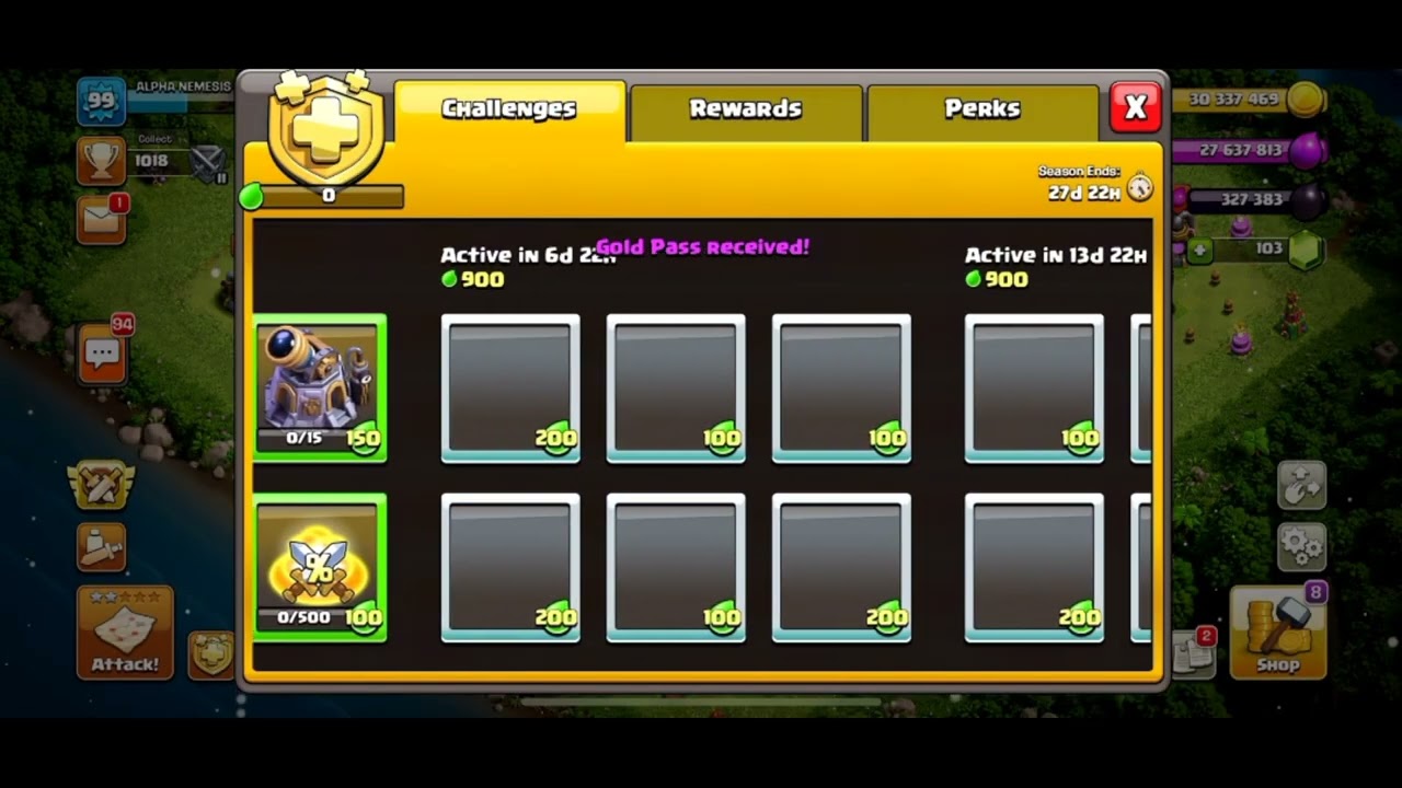 Buy Gold Pass Bangladesh | Clash Of Clans Season February 2022 | Topup Er Dokan