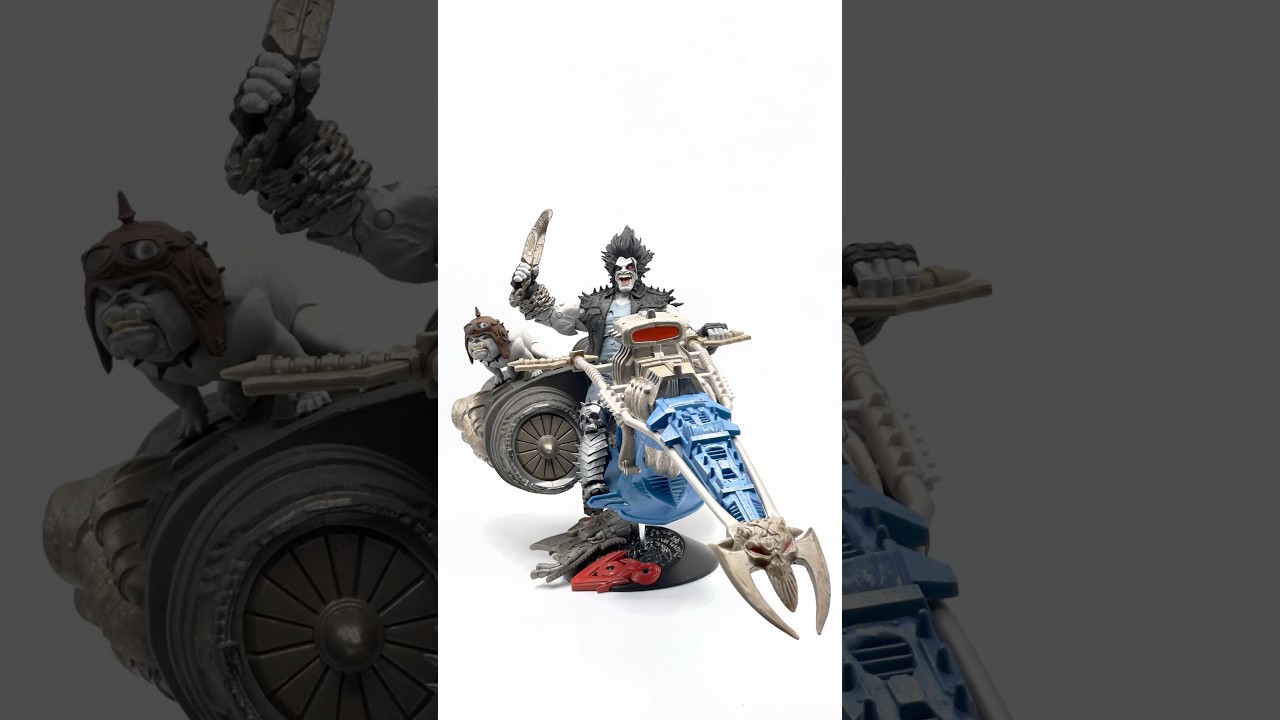 Lobo & Spacehog DC Comics McFarlane Gold Label Amazon Exclusive 