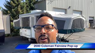 Used 2000 Coleman Fairview Pop-Up camper RV at Veurinks RV Center