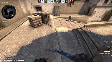 jump boost to 2 kill in mid | Csgo