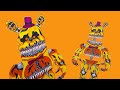 Freddy Fazbear/Nightmare Fredbear/Paper Craft/How to Make an Animatronic