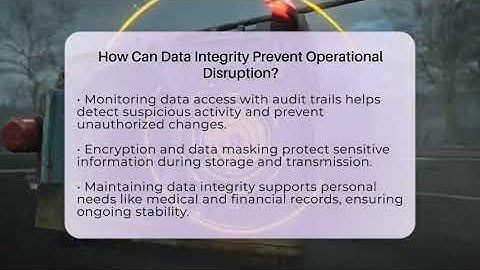 How Can Data Integrity Prevent Operational Disruption? - Crisis Response Coach