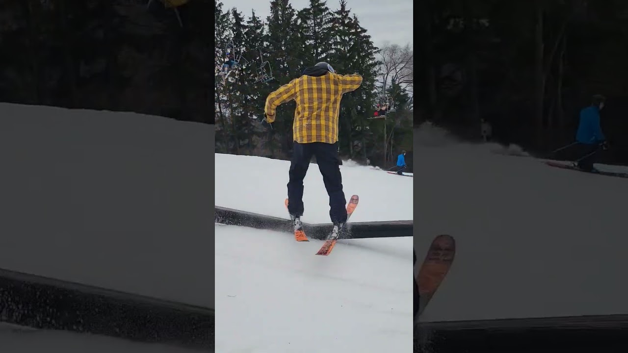 Hitting a quad kink rail 