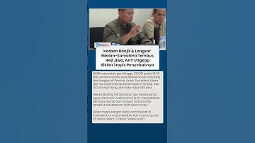 AHY Ungkap Siklon Tropis Langka Penyebab Banjir-Longsor di Sumatera Terakhir Terjadi 25 Tahun Lalu