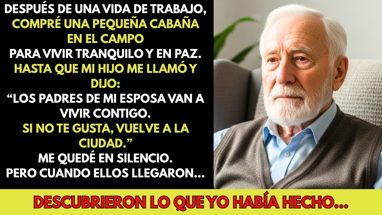 Mi hijo trajo a sus suegros a vivir en mi casa sin avisarme — pero lo que encontraron allí...
