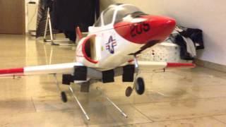 Jamara T-45 Goshawk Retracts and Open Duct Sound