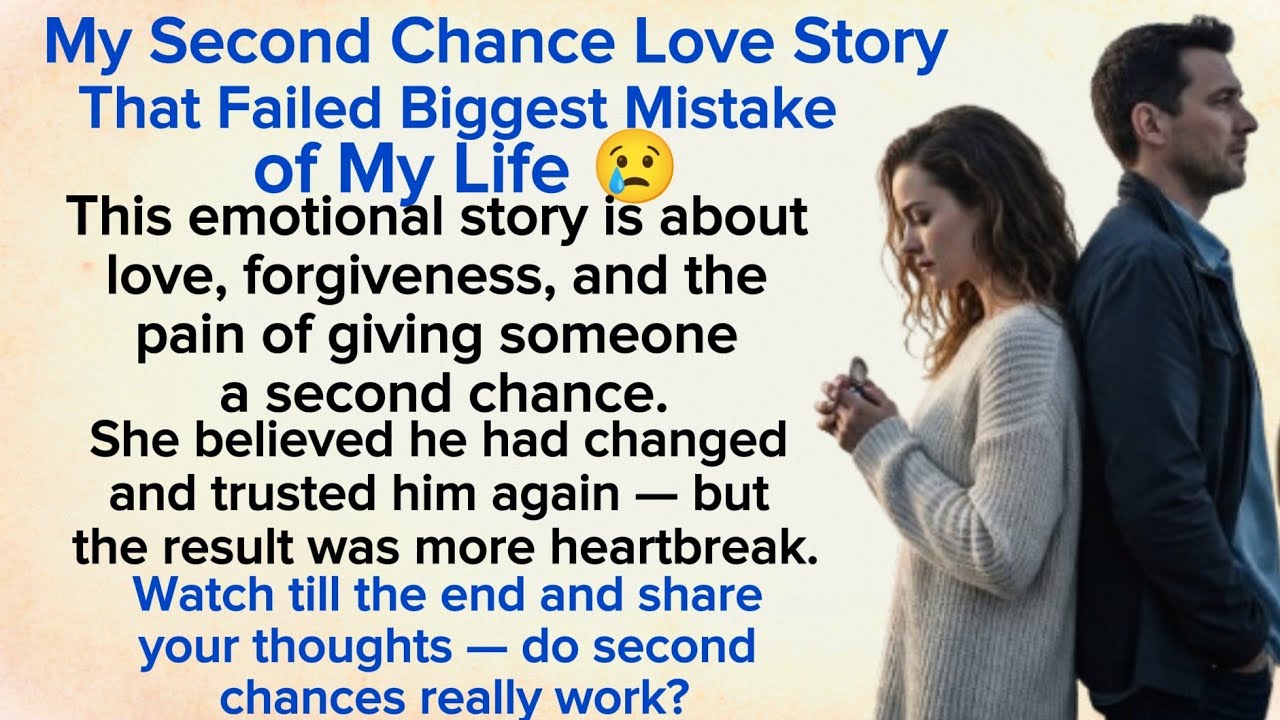 My Second Chance Love Story That Failed 💔 English Learning Storyb✅ Level 3