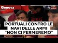 Navi cariche di armi a Genova, i portuali: “Indagati dopo le proteste, ma andiamo avanti”