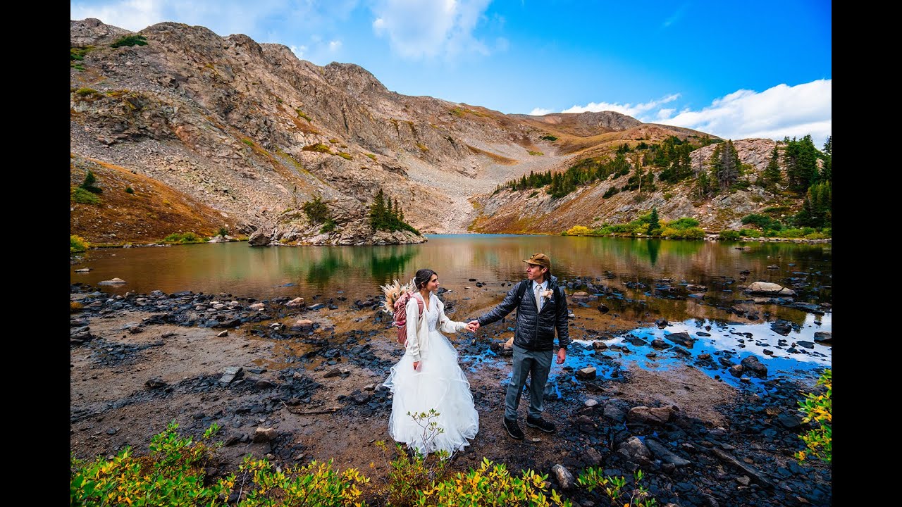 Hiking Alpine Lake Elopement | Colorado Elopement Videographer