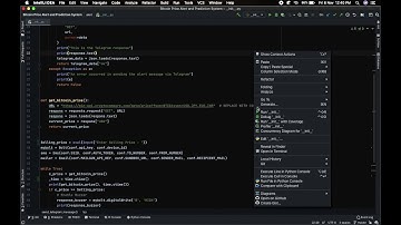 Bitcoin price alert and prediction system live demo and running project