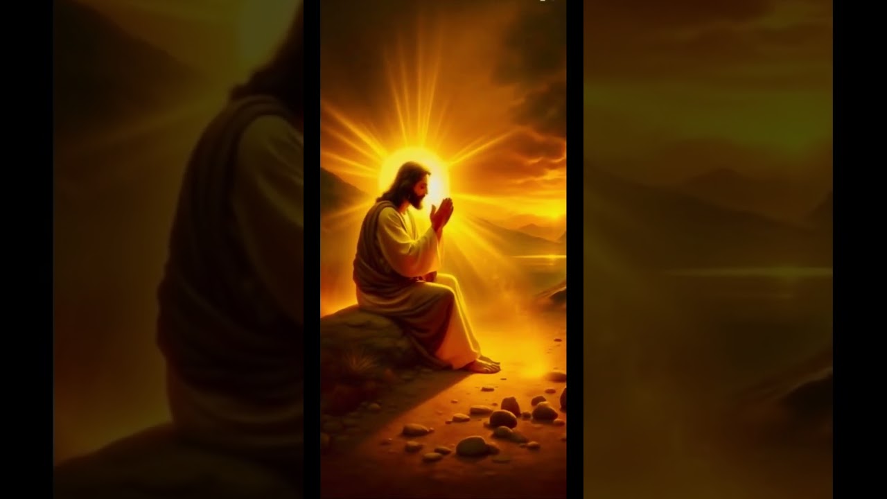 Jesus in Silent Prayer | Peaceful Animation for Reflection