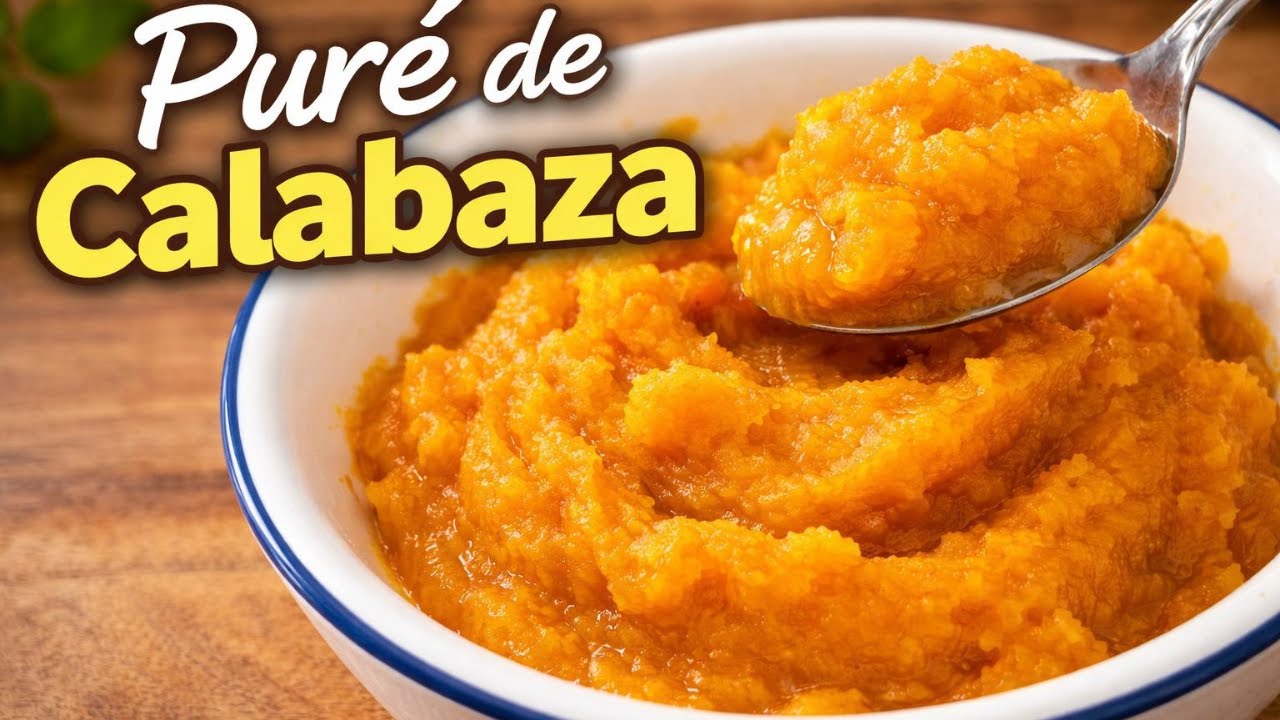 🌿 Puré de Calabaza Butternut | Receta Saludable y Cremosa