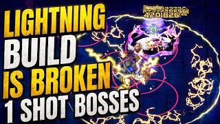 Broken Lightning Build In AMAZING Roguelike! Spam ULTIMATE To ONE Shot Bosses! Pass The Fear