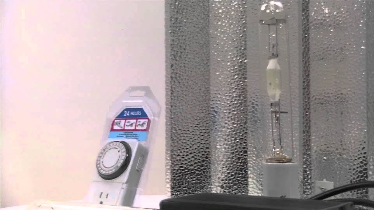 400 watt aluminum reflector HPS and MH grow light system (400WHPSMH)