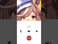 #マチカネタンホイザ からレースのお礼の電話が... #ウマ娘 #ウマ娘プリティーダービー  #マチたん