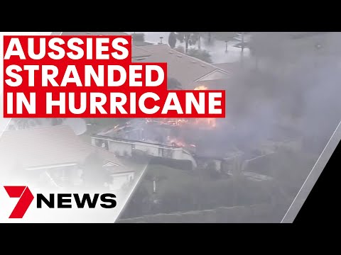 Aussie stranded in hurricane ian  | 7news