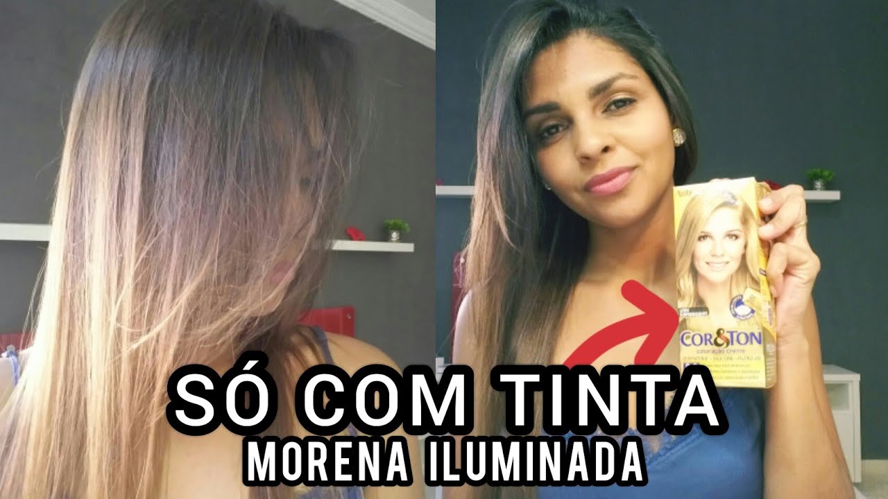 MANUTENÇÃO FÁCIL/COMO MANTER O EFEITO MORENA ILUMINADA NO CABELO #cabelo #morenailuminada #ombrehair