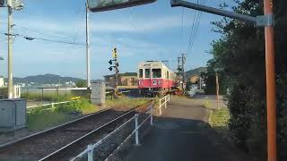 ことでん600型　房前駅発車　