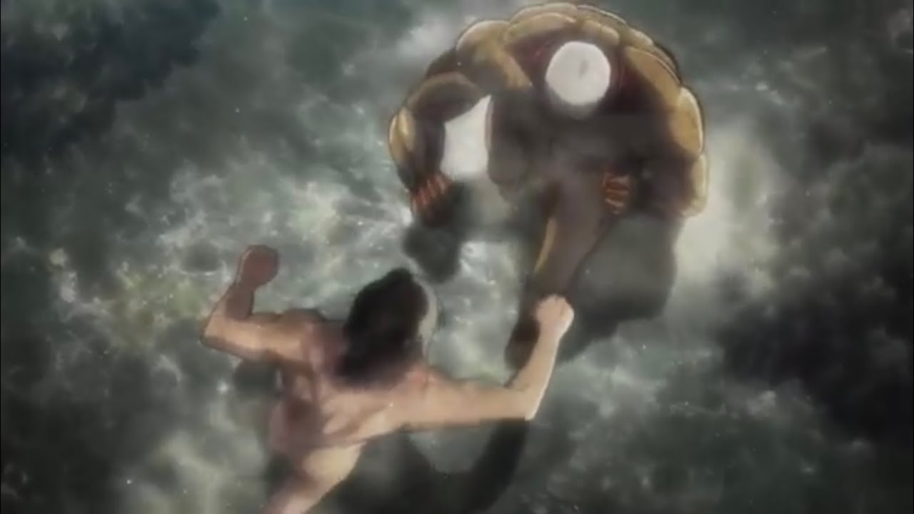 Attack on Titan Season 2 English Dub Eren vs Armored Titan Part 2/3