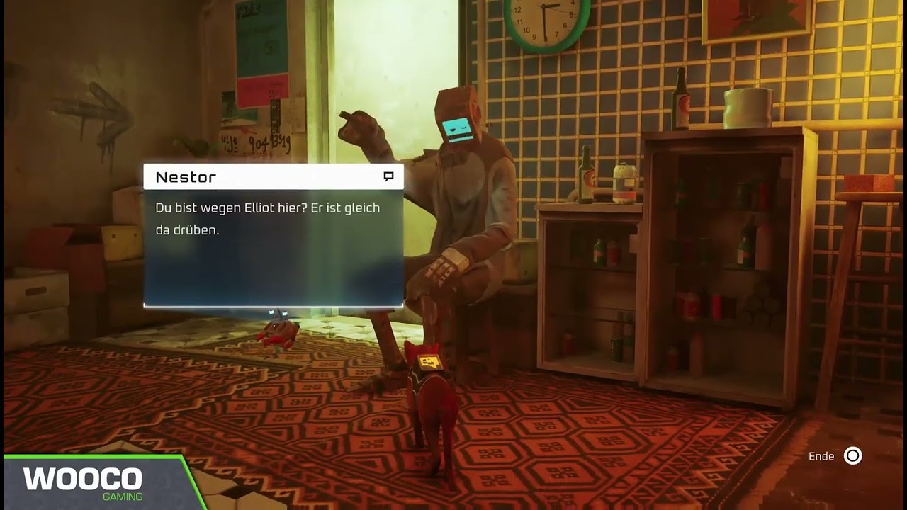 Stray - Safe Code in den Slums - Binären Code Entschlüsseln - Geheimnisvolles Passwort