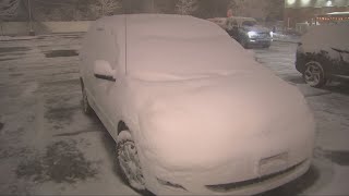 ‘Unbelievable’: Local residents shocked by drastic change in weather as snow falls