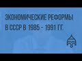 Экономические реформы в СССР в 1985 - 1991 гг. Видеоурок по истории России 9 класс