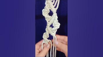 #macrametutorial #macramezigzaп #patternknot #diy #easymacrame #basicmacrame #macrameknots
