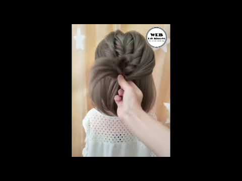 Hướng dẫn cách búi tóc ngắn ngang vai