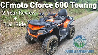 2021 CFMOTO Cforce 600 Touring 2 year longterm review and Trail Ride