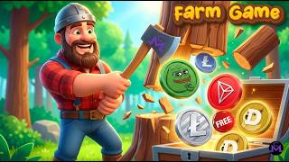 COLLECT WOOD EARN CRYPTO | VIRTUAL FARM GAME | PASSIVE INCOME...