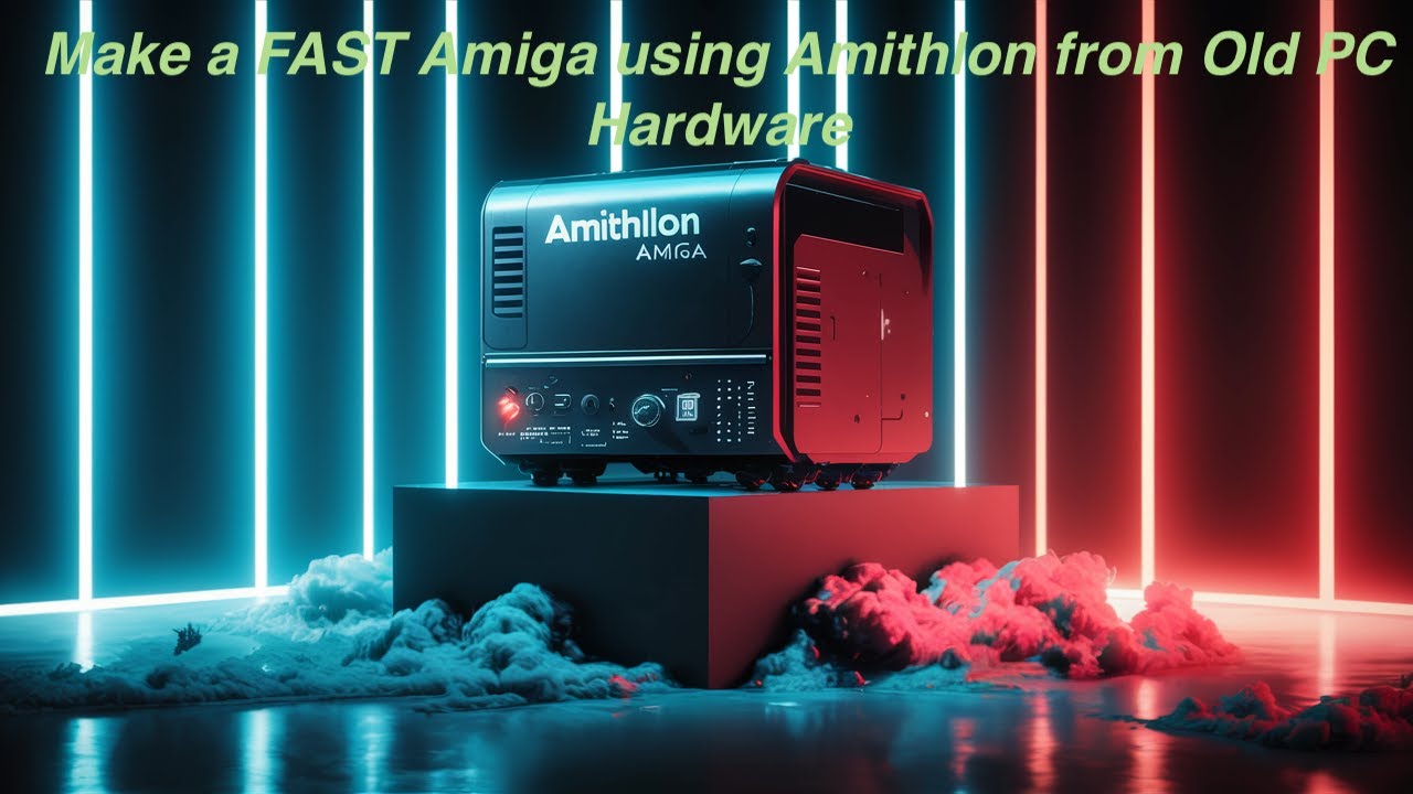 How to make a FAST Amiga using Amithlon from old PC hardware