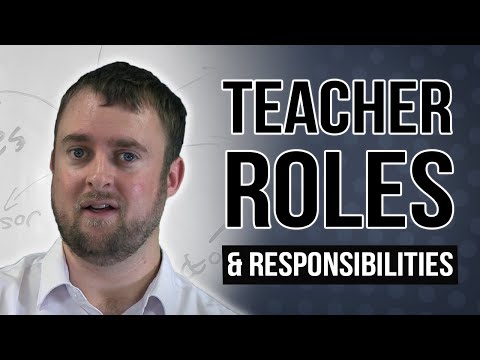 Roles and Responsibilities Within Education and Training