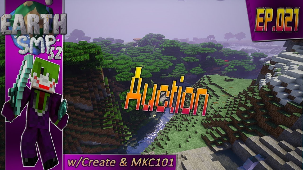 🌎Minecraft Earth SMP S2: Auction Time |Ep. 21| - YouTube