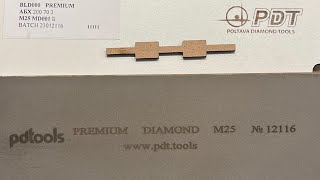 Knife Sharpening - pdTools 650 grit diamond bonded stone