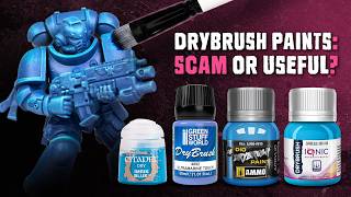 I tested EVERY Drybrush paint so you don't have to (Warhammer Colour, GSW, Dio & Ionic comparison) screenshot 3