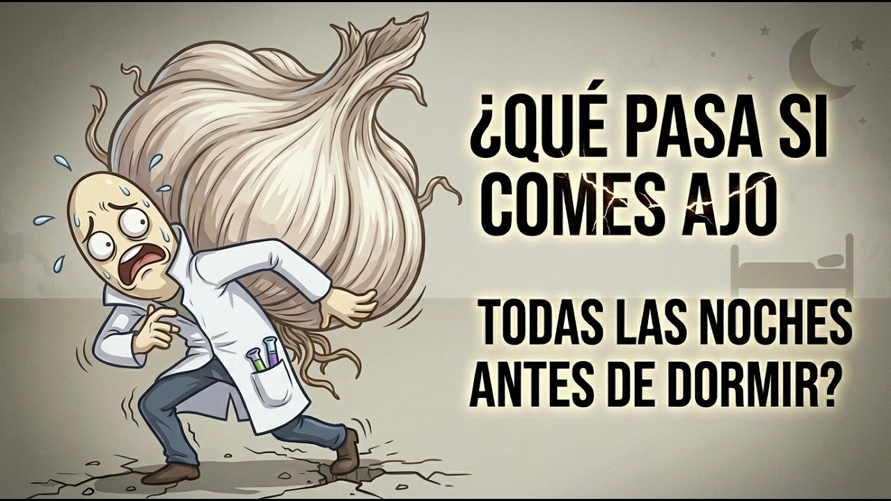 Come 1 diente de AJO antes DE DORMIR y esto le pasará a tu cuerpo en 5 efectos