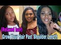 How to Grow Long Relaxed Hair Past Shoulder Length, Healthy Relaxed Hair.