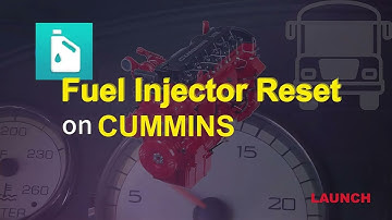 How to use Launch X431 V+ SmartLink HD to do Fuel Injector Reset on CUMMINS